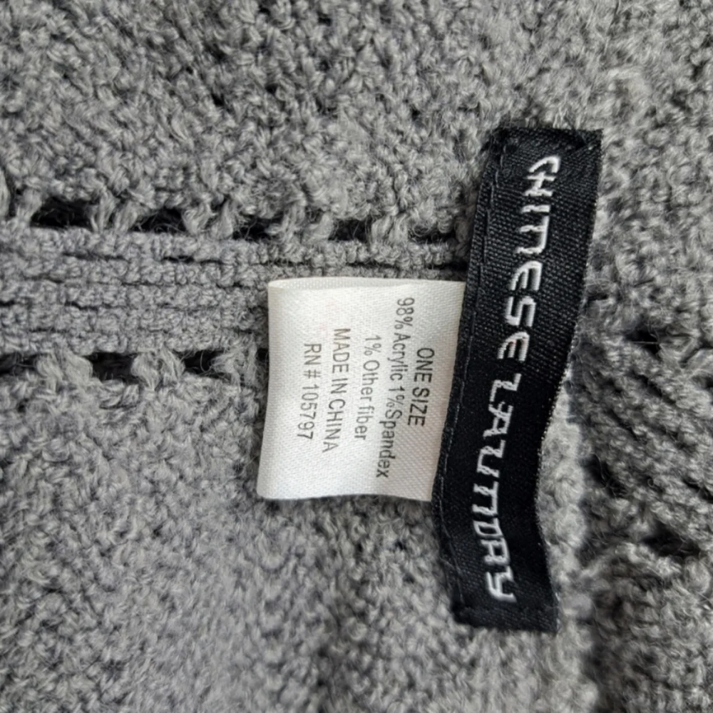 Infinity Women's Scarf Grey - Picture 6 of 10